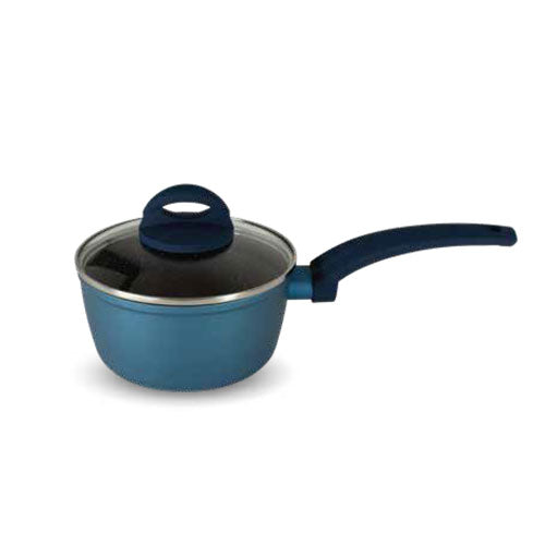 Casseruola Gaia Deluxe 16 cm con Coperchio Vetro Induzione