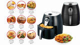 Friggitrice ad Aria Royalty Line RL-AF3.1 3L 1400W Nera