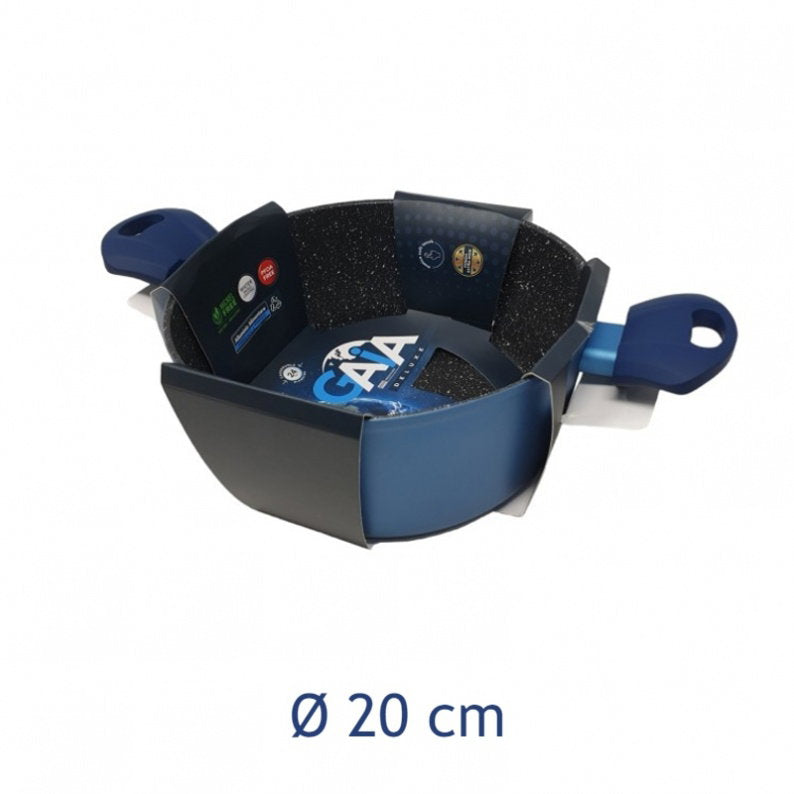 Casseruola Gaia Deluxe 20 cm 2 Manici Induzione