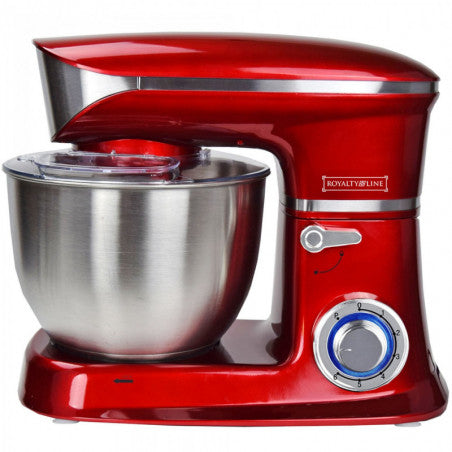 Dettaglio impastatrice planetaria Royalty Line Leon colore Rosso