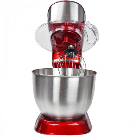 Dettaglio impastatrice planetaria Royalty Line Leon colore Rosso
